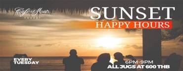 Cafe del Mar Phuket presents Sunset Happy Hours