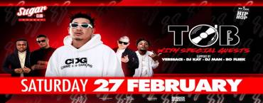 Sugar Pres. DJ Tob with Special Guests