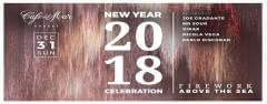 New Year 2018 Celebration at Cafe del Mar Phuket 
