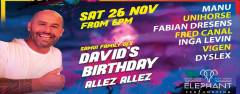Elephant Beach Club pres. "DAVID'S BIRTHDAY''
