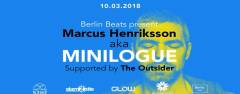 Berlin Beats present Marcus Henriksson aka Minilogue at Glow