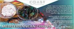 Mediterranean Circus at COAST Beach Club & Bistro