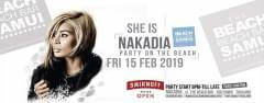 DJ NAKADIA Party at The Beach Bar Samui