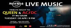 Queen & AC/DC Tribute Night at Hard Rock Cafe Bangkok