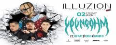 YOUNGOHM x FIIXD x GAVIN D x DJ NAT Live On Stage at Illuzion